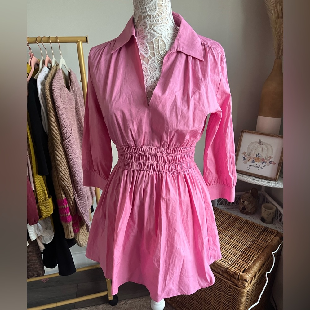Zara Pink Mini Dress - Picture 3 of 7